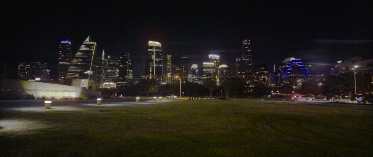 Austin skyline photographed at night